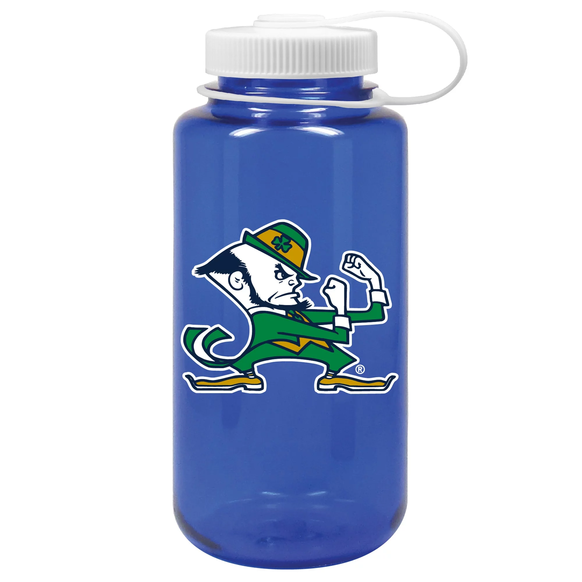 Navy Notre Dame Fighting Irish 32oz. Nalgene Sustainable Wide Mouth Water Bottle