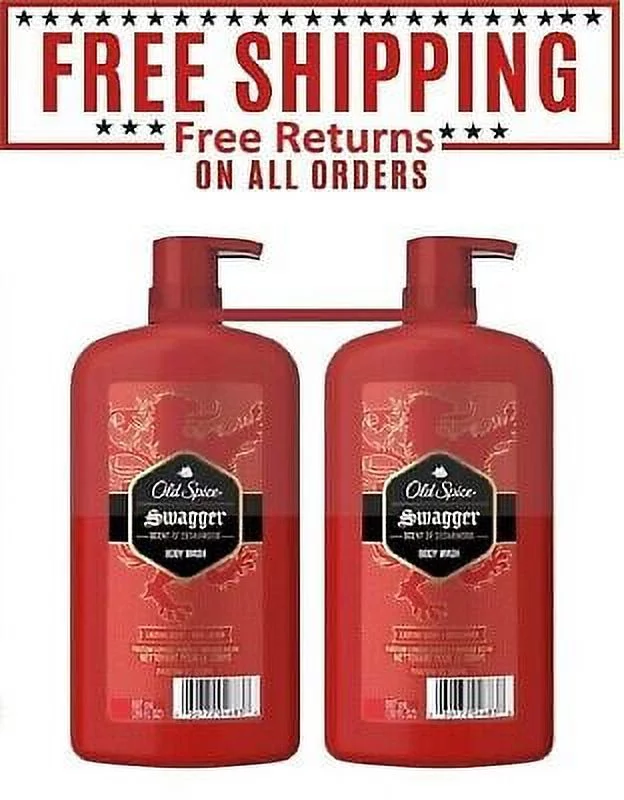 Old Spice Swagger Scent of Confidence  Body Wash for Men (30 fl oz  2 pk)