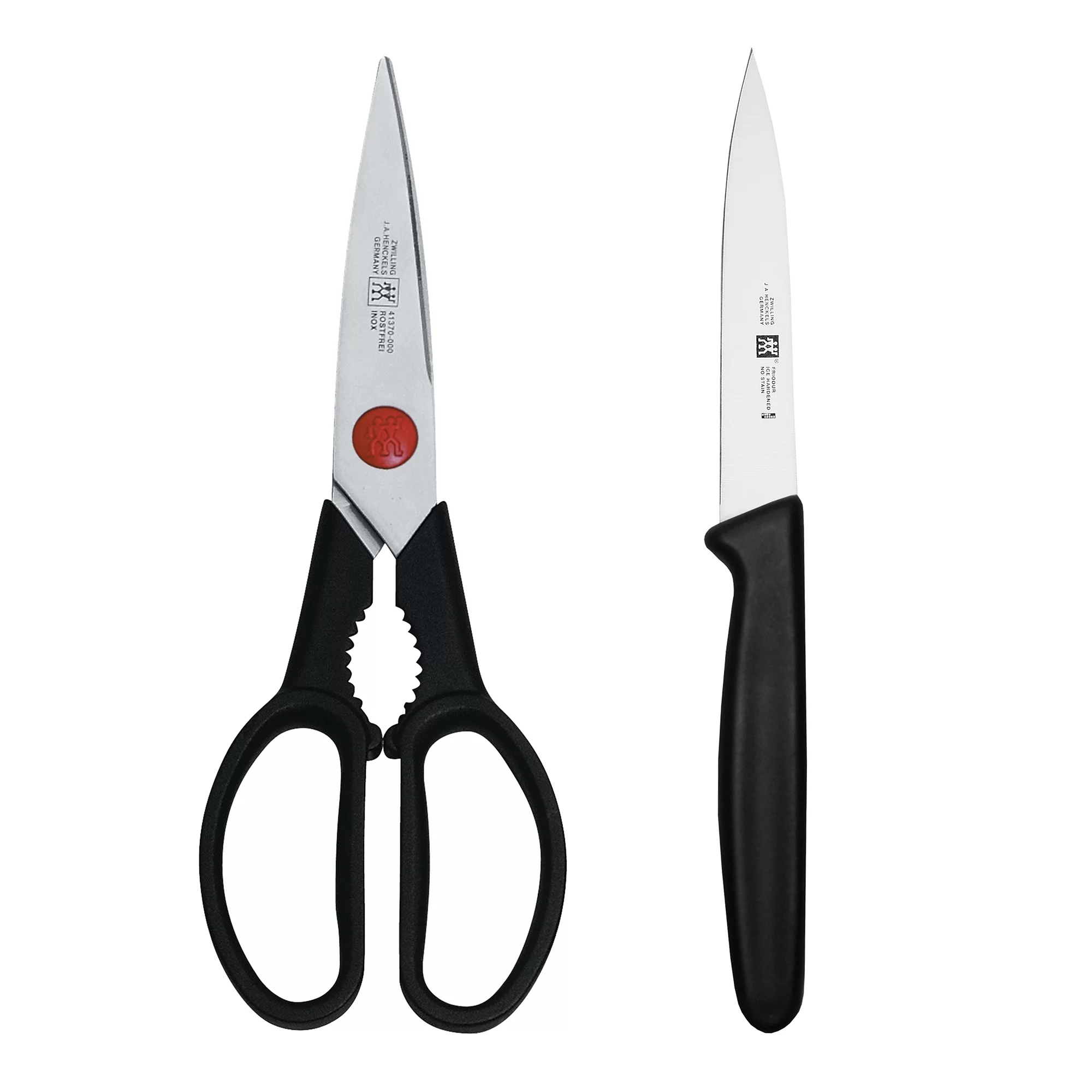 ZWILLING J.A. Henckels TWIN L 2-pc Kitchen Shears & Paring Knife Set