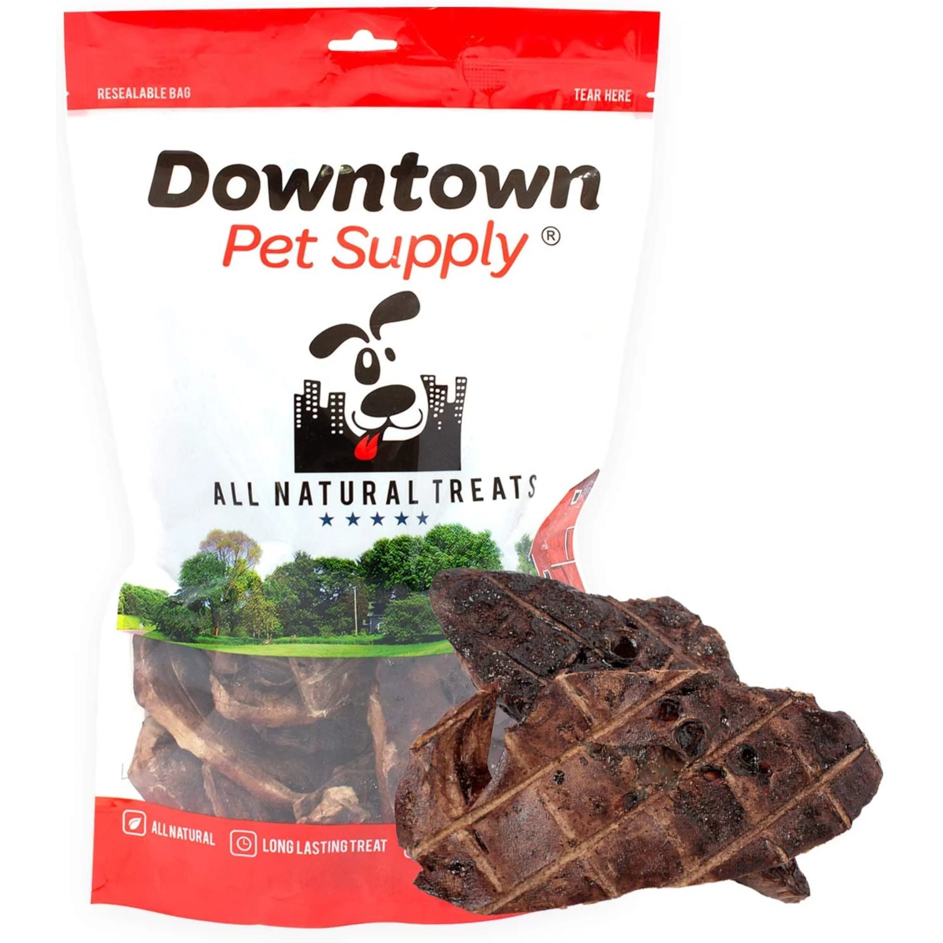 Downtown Pet Supply Lamb Lung Dog Treats, Dog Training Treats 32 Oz