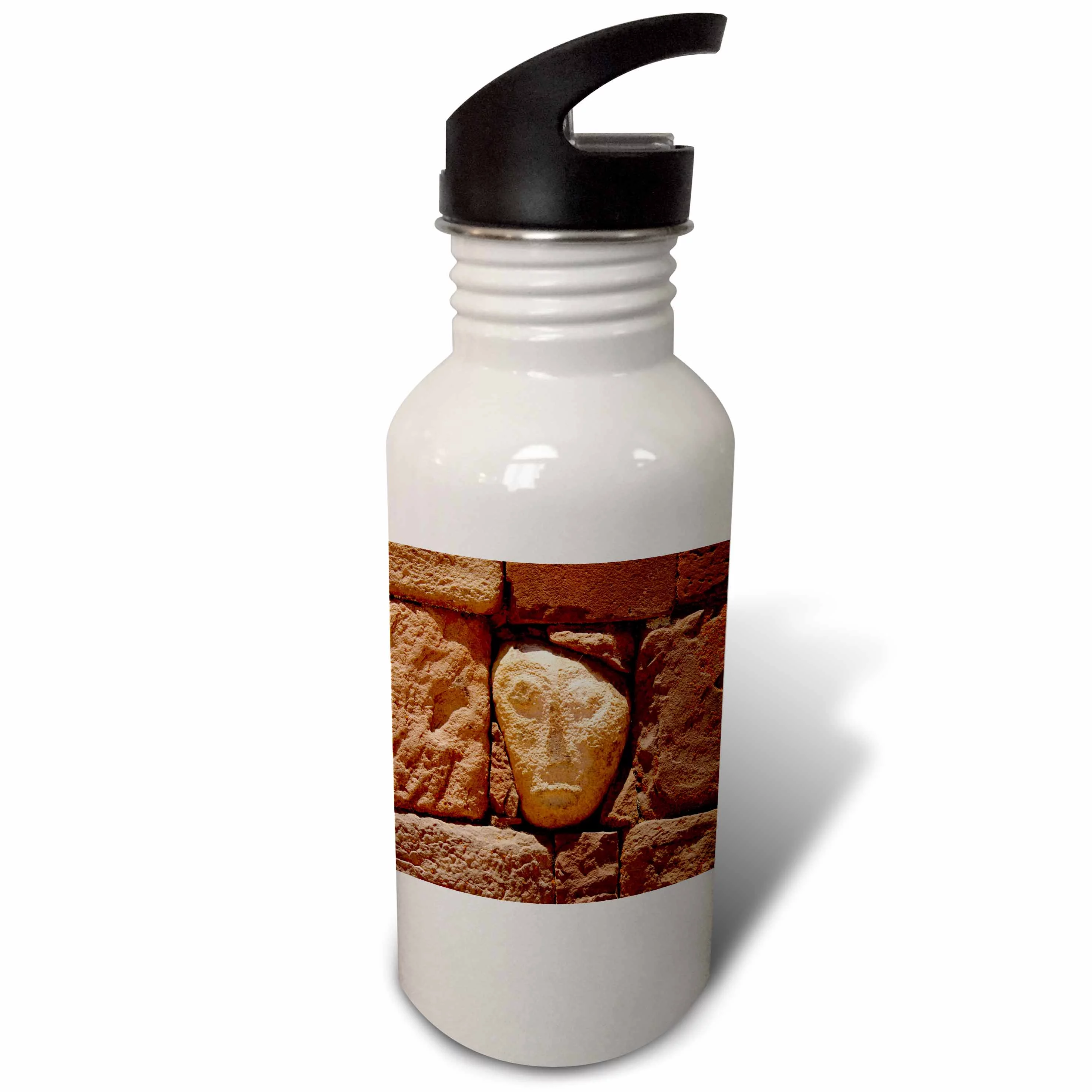 Bolivia, Alien Stone Tenon, Ancient architecture - SA03 KWI0060 - Kymri Wilt 21 oz Sports Water Bottle wb-140912-1