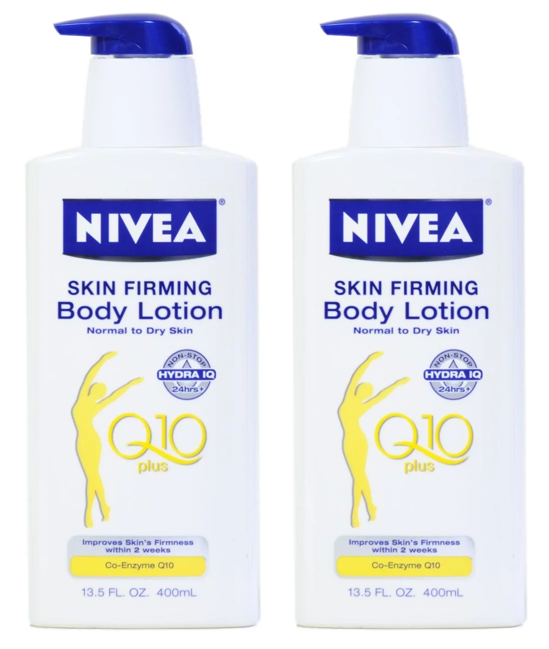 Nivea Skin Firming Hydration Body Lotion With Q10 Plus, 13.5 Fl Oz (Pack Of 2)