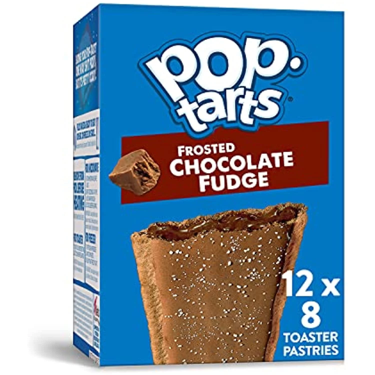 Pop-Tarts, Breakfast Toaster Pastries, Frosted Chocolate Fudge, 10.159Lb Case (48 Count)