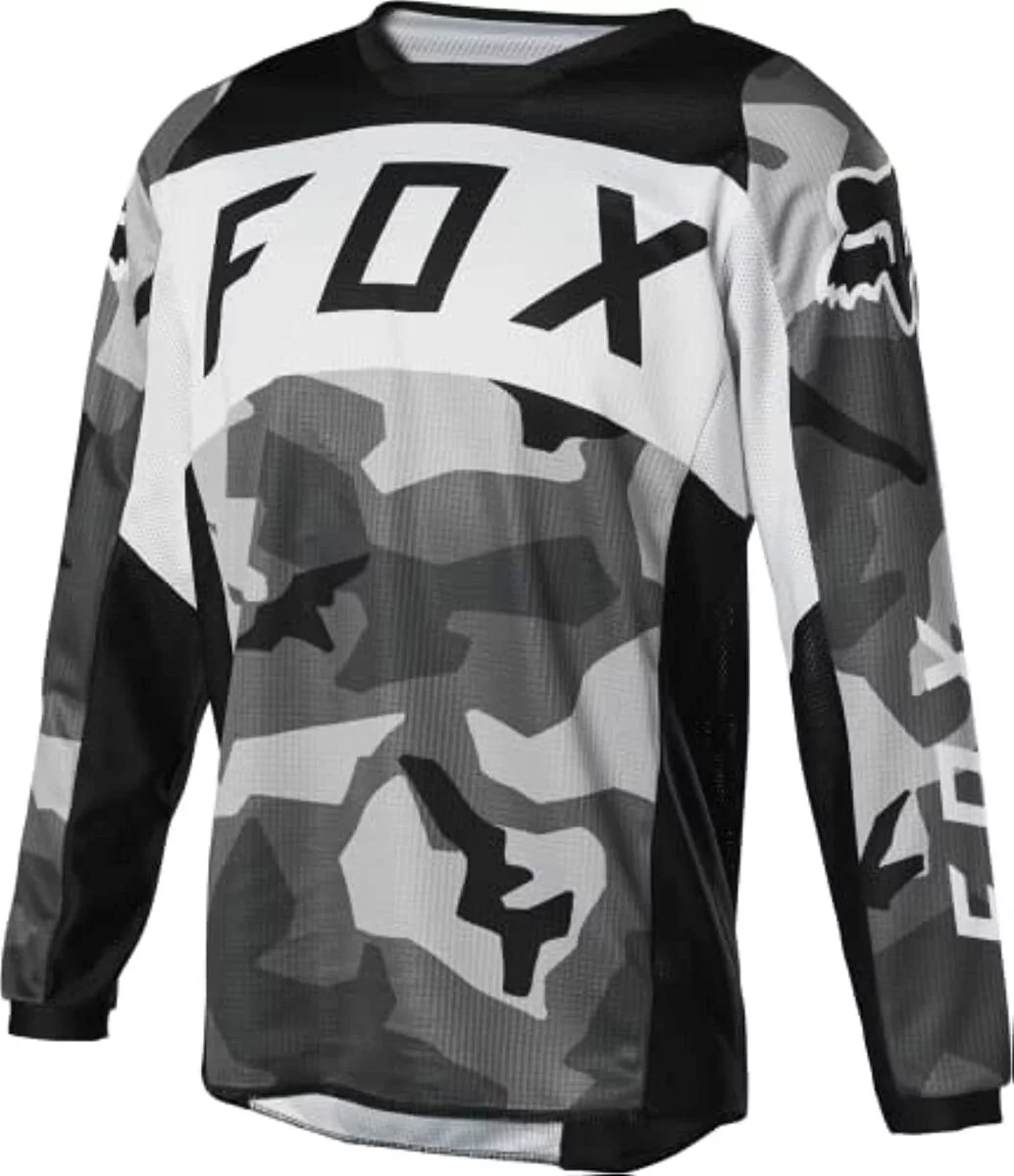 Fox Racing Youth 180 Bnkr Dirt Bike MX SXS ATV Off-Road Jersey- Youth X-Large