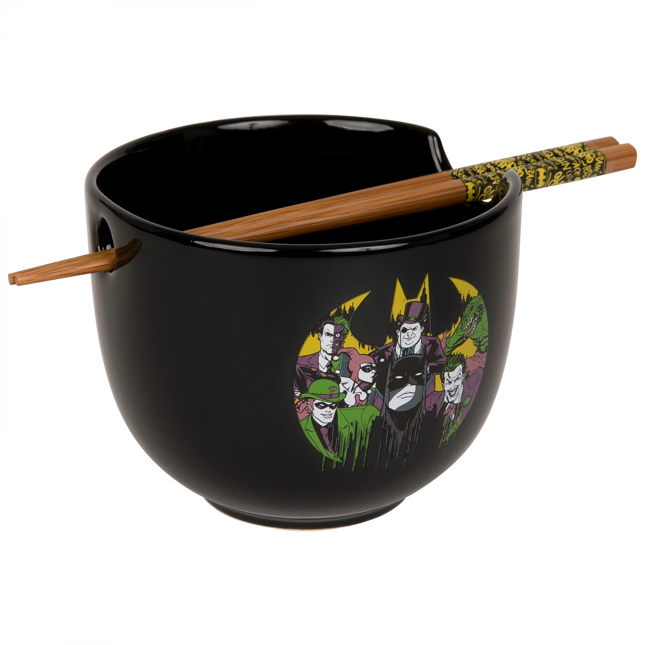Batman 860725 Batman & Villains Ramen Bowl with Chopsticks