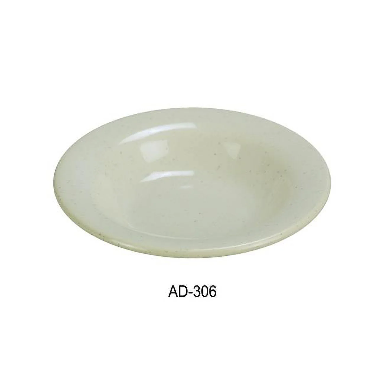 6.25 in. 10 oz Ardis Salad Bowl - Melamine, White - Pack of 48