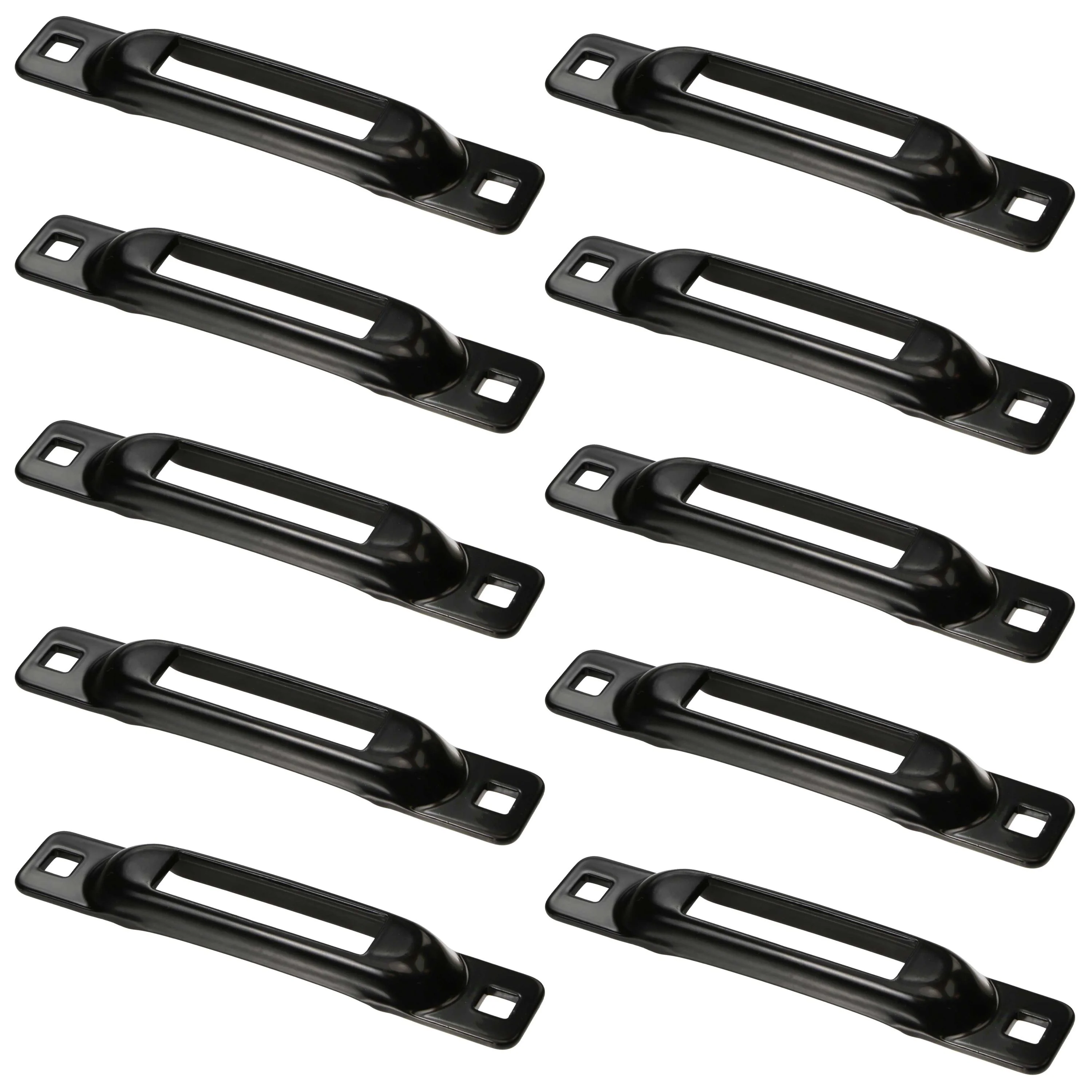E-Track Single - Black Painted - 10 Pack