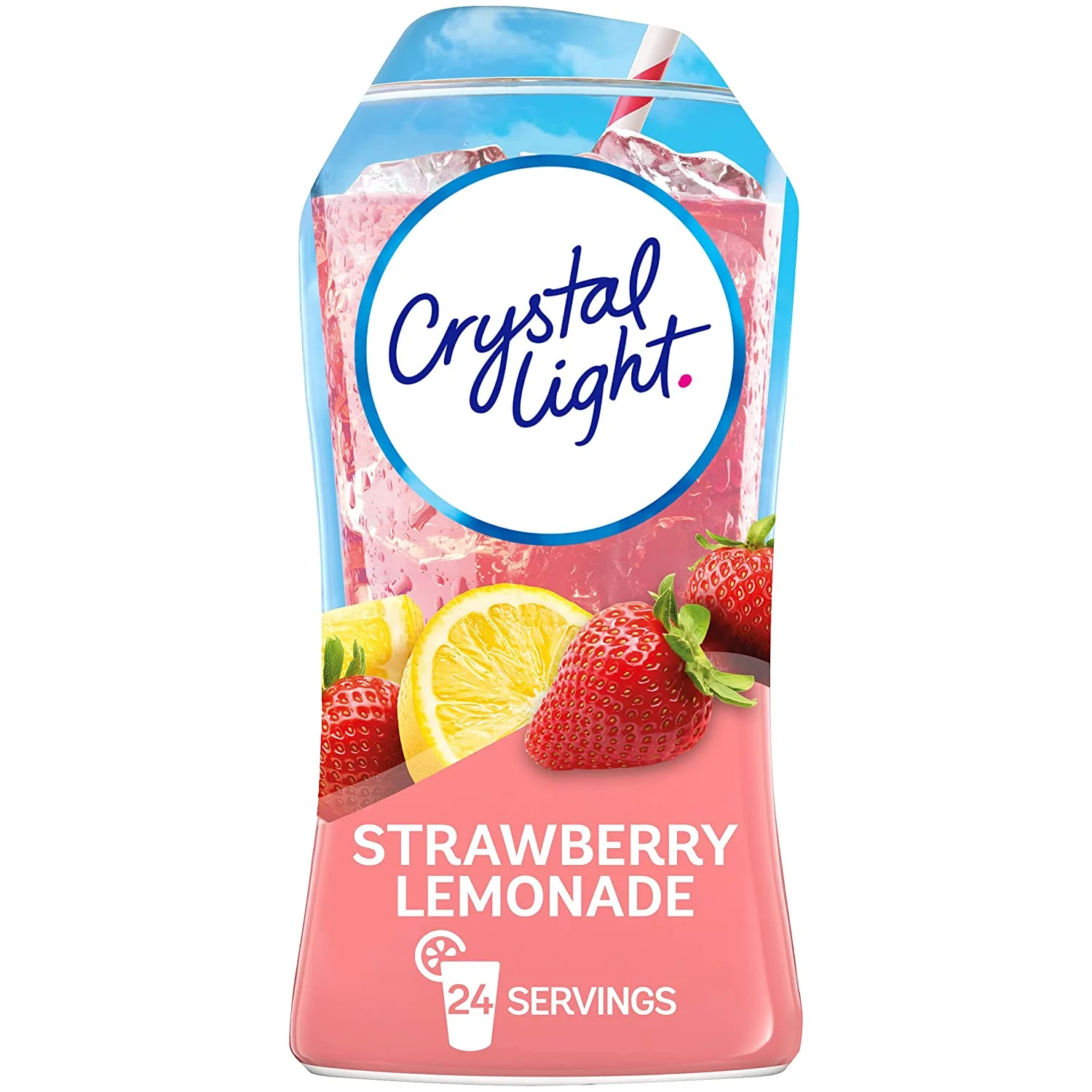 Crystal Light Liquid Drink Mix, Strawberry Lemonade, 1.62 OZ (Pack of 3)