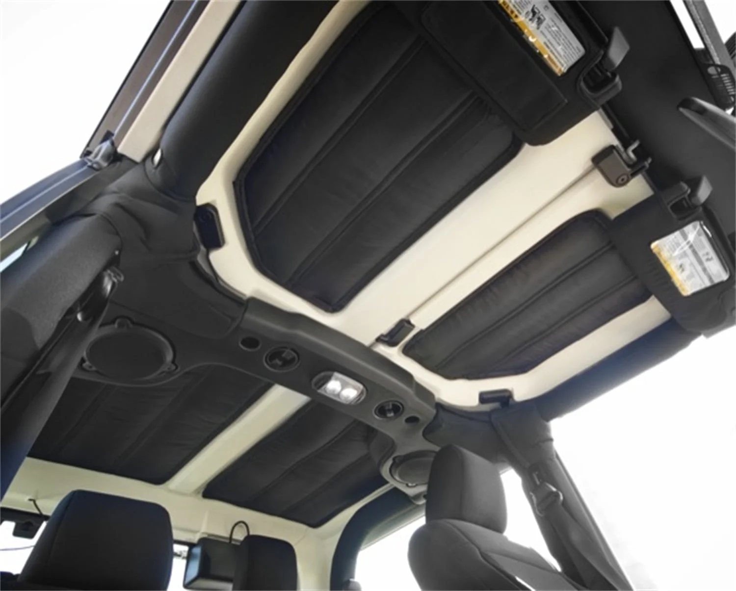 Rugged Ridge by RealTruck | 12109.04 Hard Top Insulation Kit; 2011-2018 Jeep Wrangler JK, 4 Door Compatible with Select: 2011, 2015-2018 Jeep Wrangler Unlimited