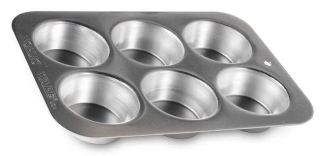 Nordic Ware Naturals Compact Ovenware Aluminum Muffin Pan