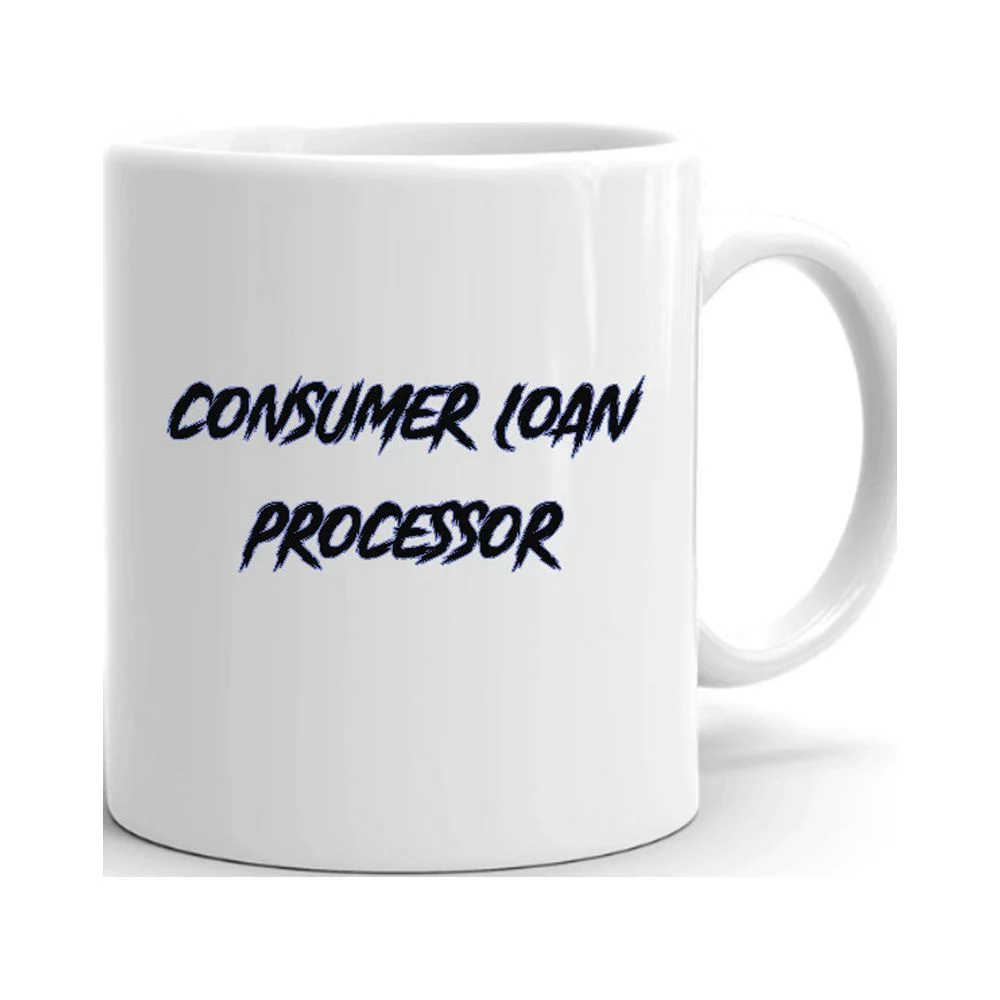 Consumer Loan Processor Slasher Style Ceramic Dishwasher And Microwave Safe Mug By Undefined Gifts