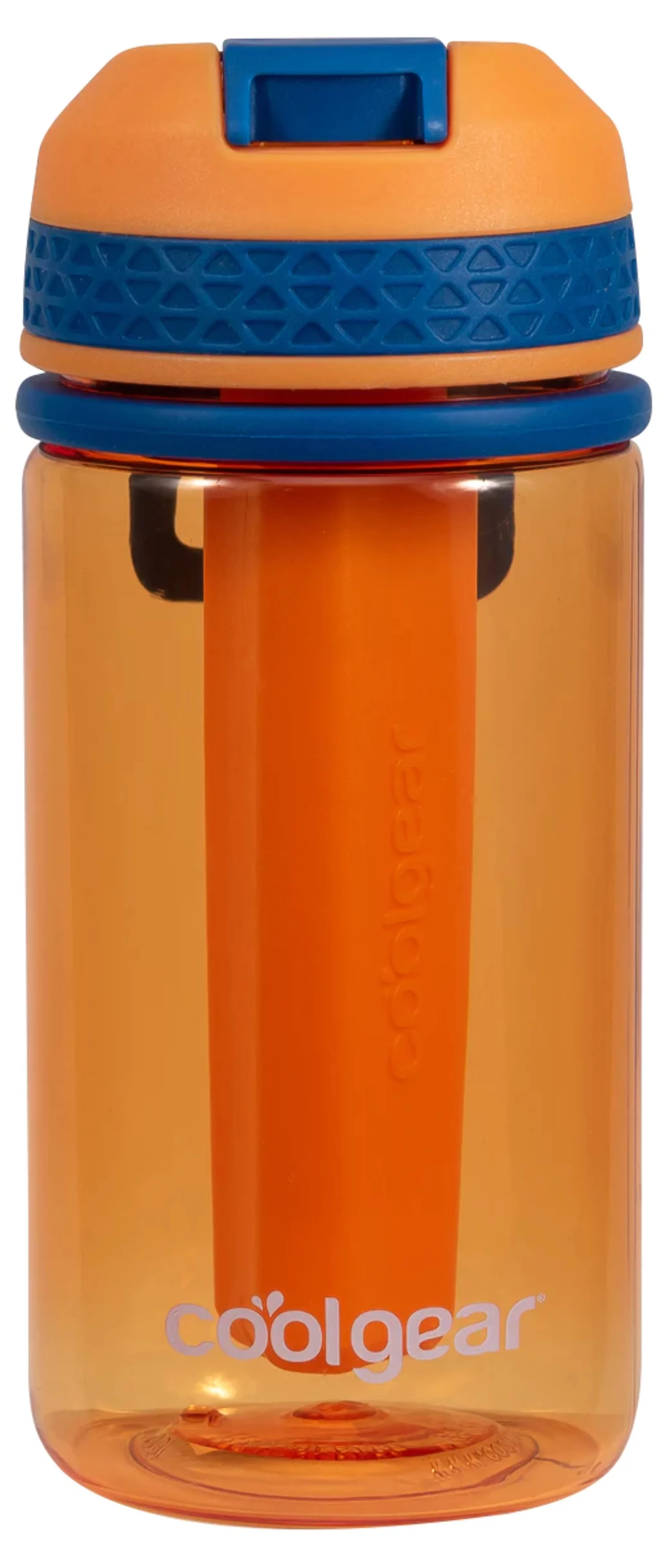 Cool Gear 4-Pack 18 oz Tritan Shatter Resistant Leakproof Water Bottle, Textured Silicone Band with Sipper Lid