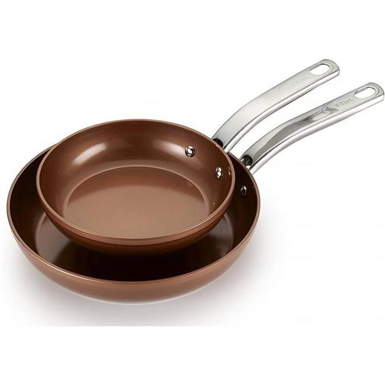 T-fal Endura Ceramic 2 Piece Non-Stick Frying Pan Set