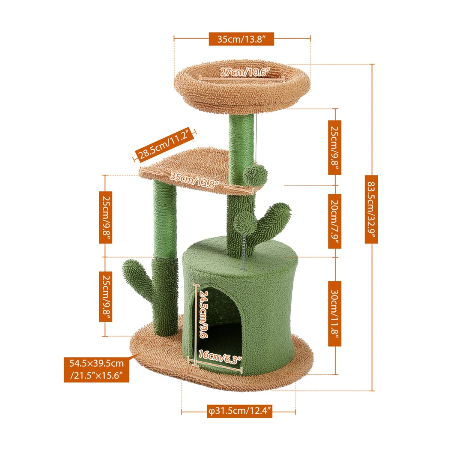 Cactus Cat Tree 33