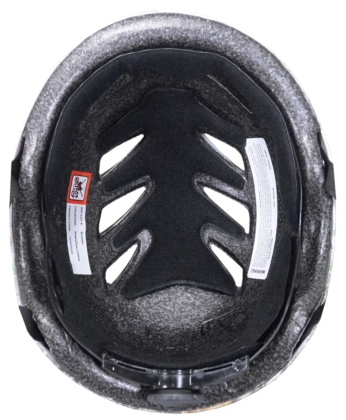 Realtree Edge Camoflauge Youth Helmet, Ages 8 and up