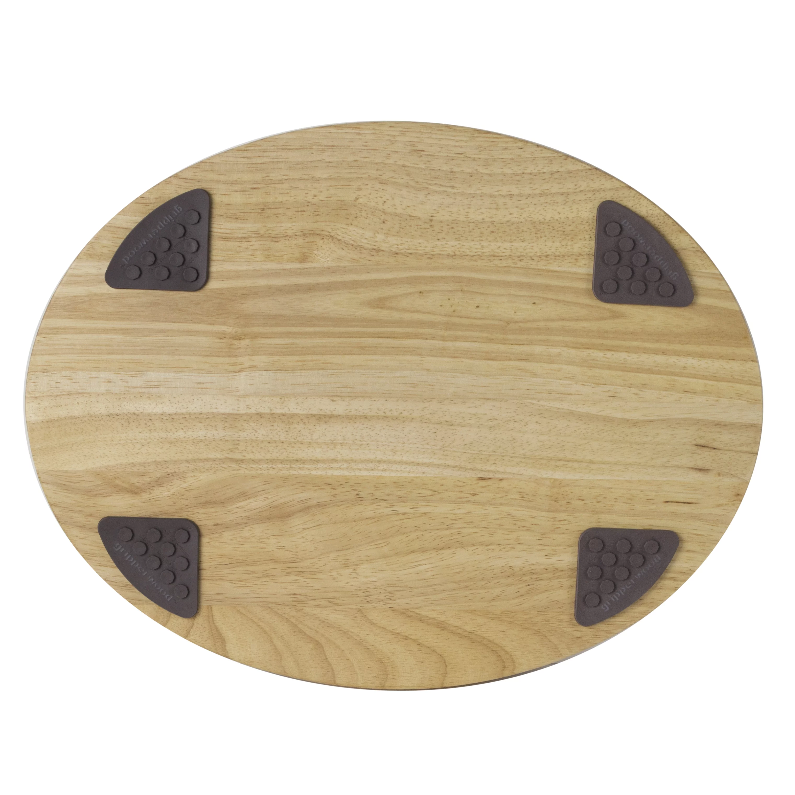 Architec Concave Carving Board, Beechwood Gripperwood Collection with Non-slip Gripper Feet, 18 x 14