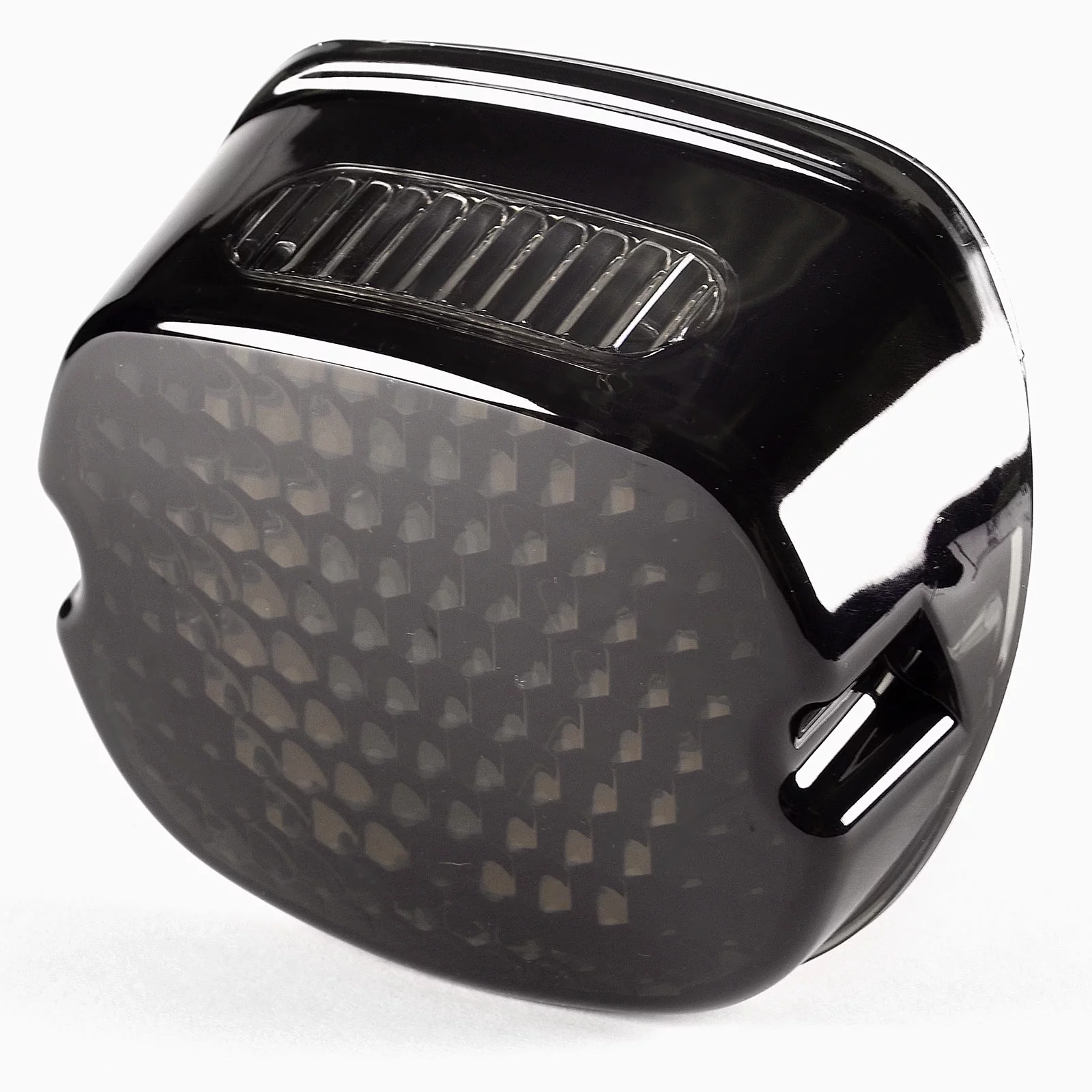 Krator Low Profile Smoke LED Tail Light Turn Signals Brake Light Running Light Compatible with Harley Davidson Electra Glide CVO FLHTCSE 2004-2005 - Fits Most 6-1/4