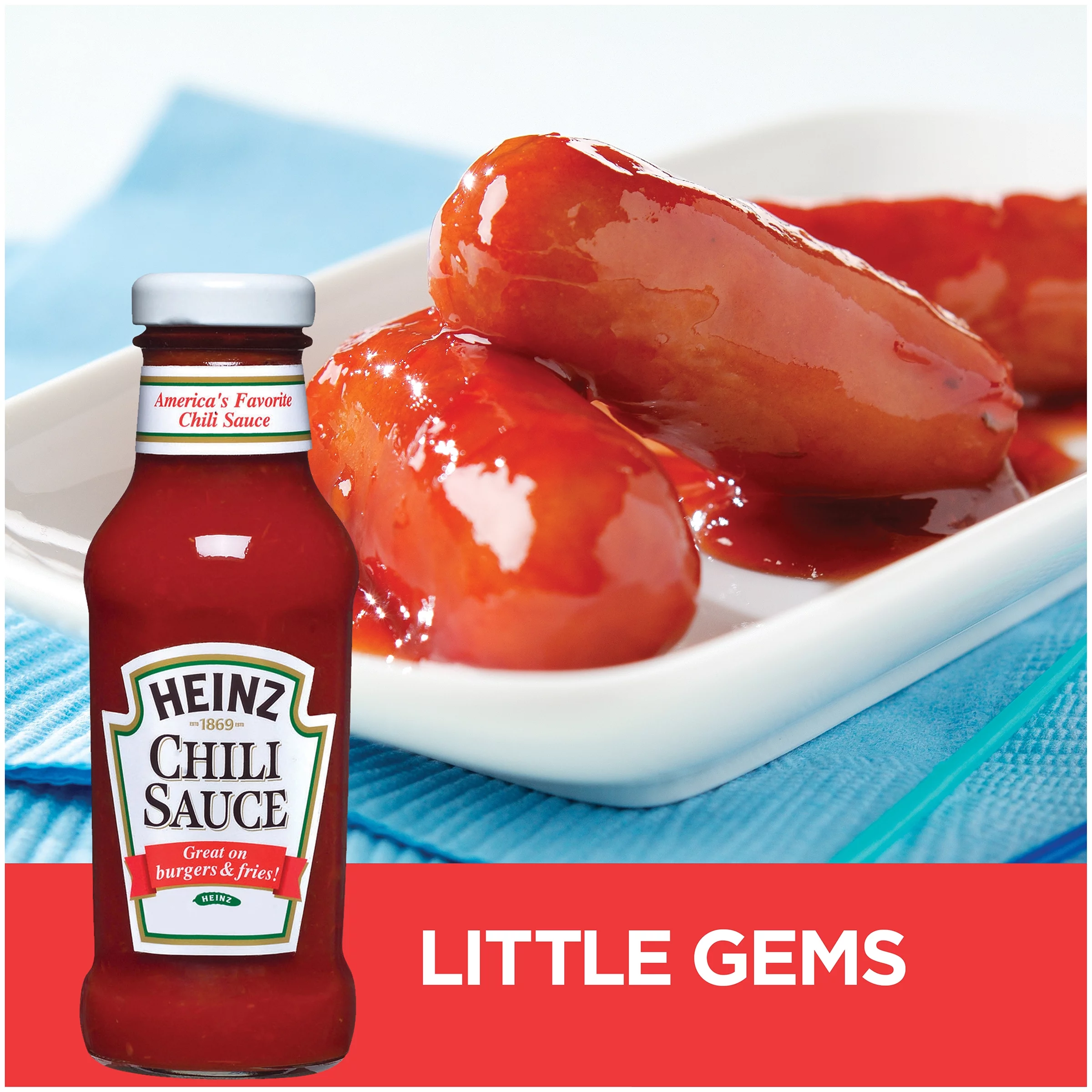 (4-Pack) Heinz Chili Sauce, 12 oz. Bottle