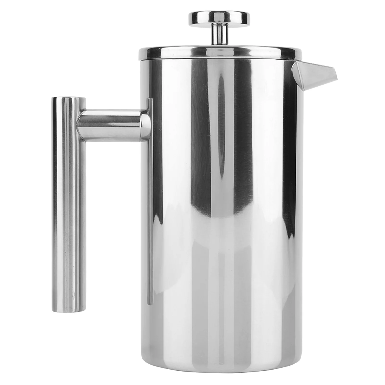 French Press-Double Walled Stainless Steel Coffee Maker French Press Tea Pot with Filter(1000ML)