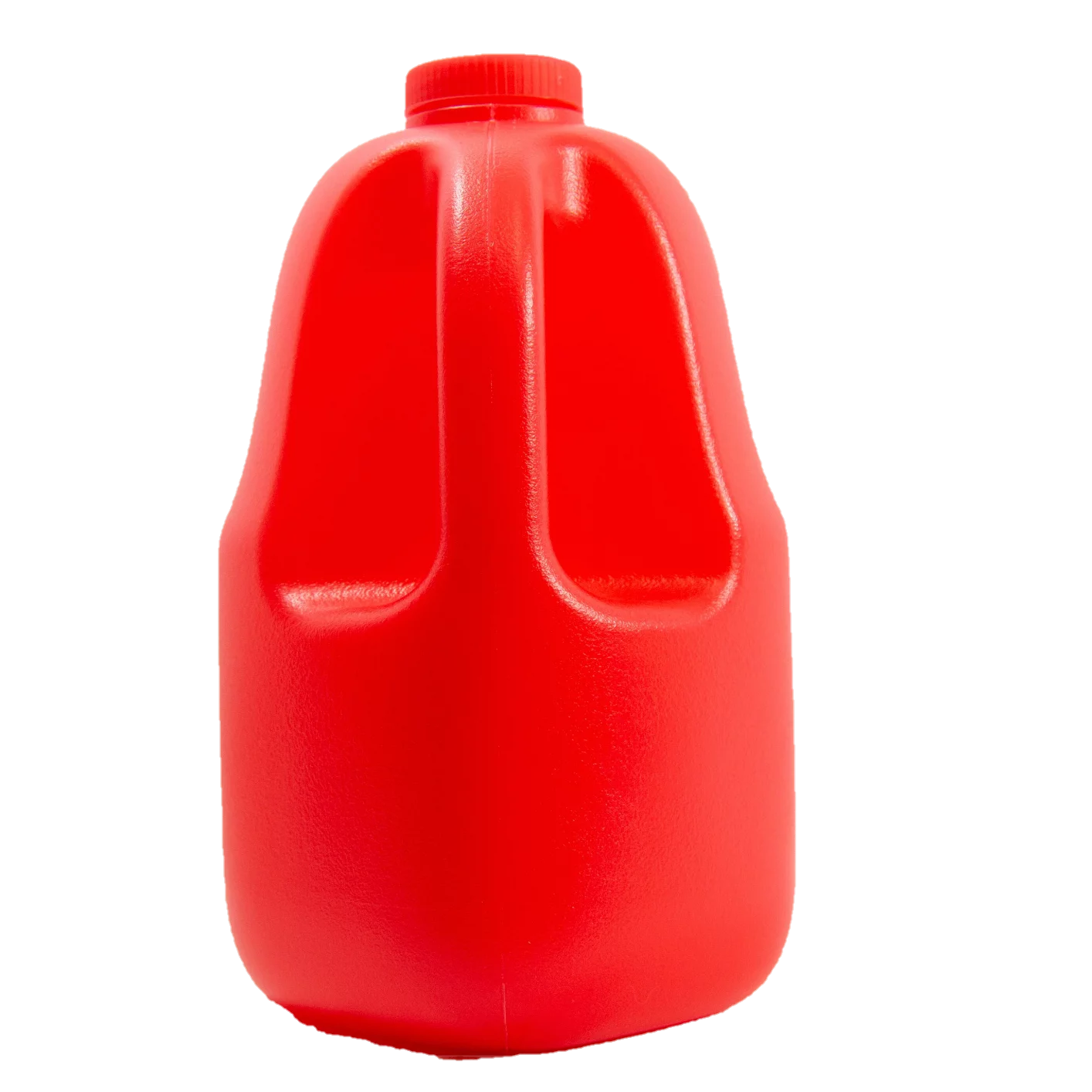 Red Durable Transparent Gallon Bottle