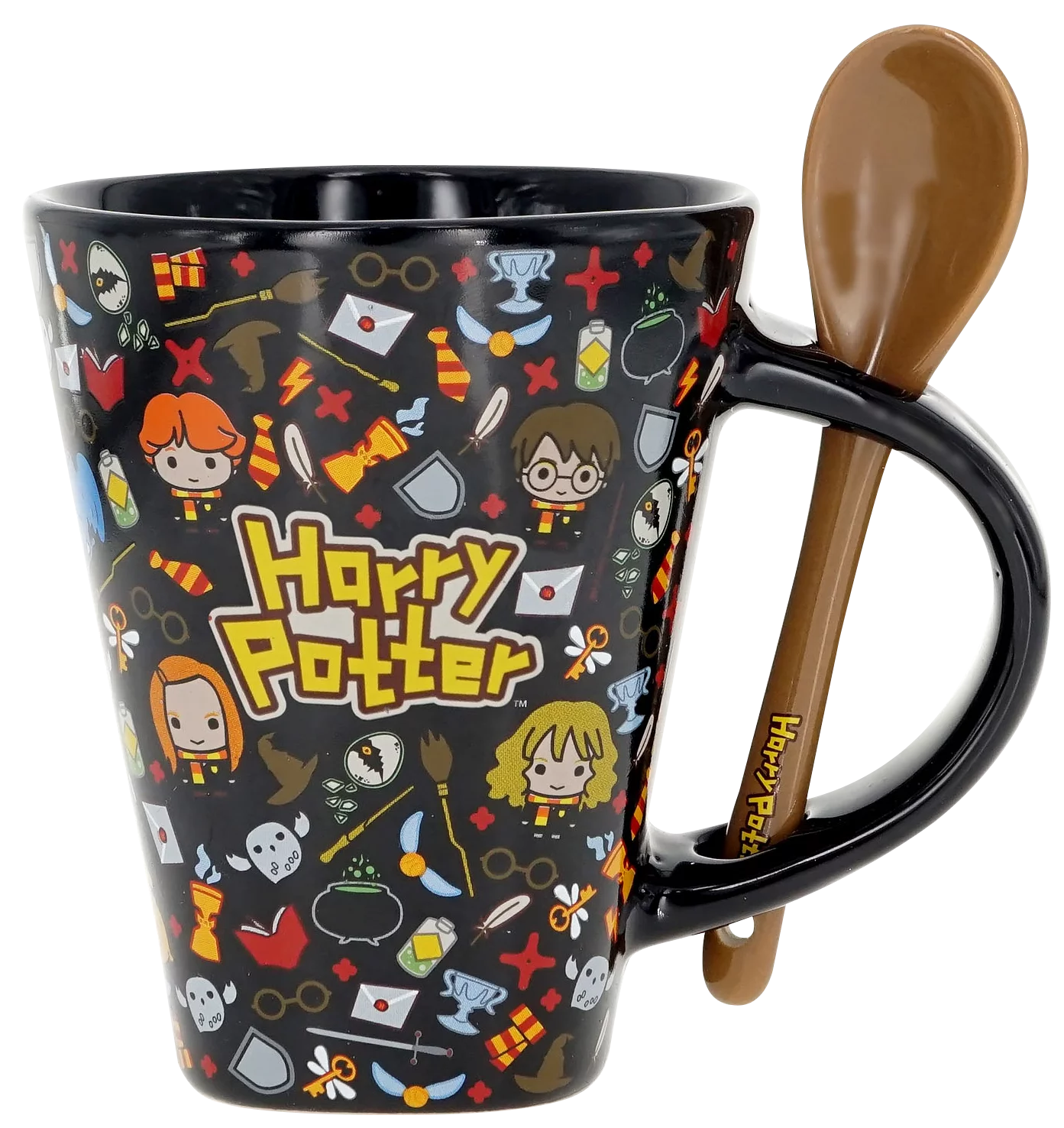Harry Potter Charm Ceramic Mug w/spoon