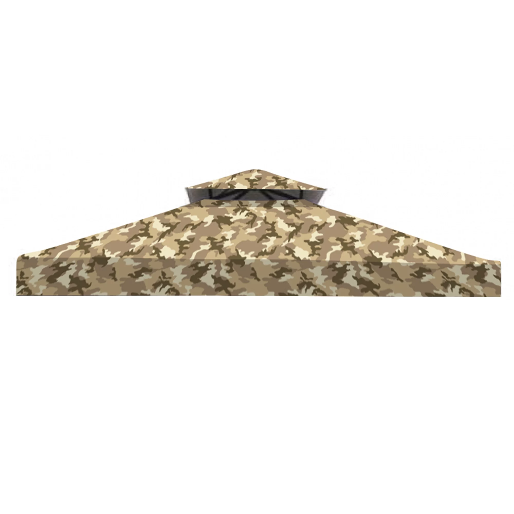 Garden Winds Replacement Canopy Top Cover for the Garden Treasures 8' x 8' Gazebo -Standard 350 - Camo Sand