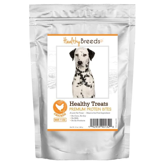 Dalmatian Healthy Treats Premium Protein Bites Chicken Dog Treats, 10 oz