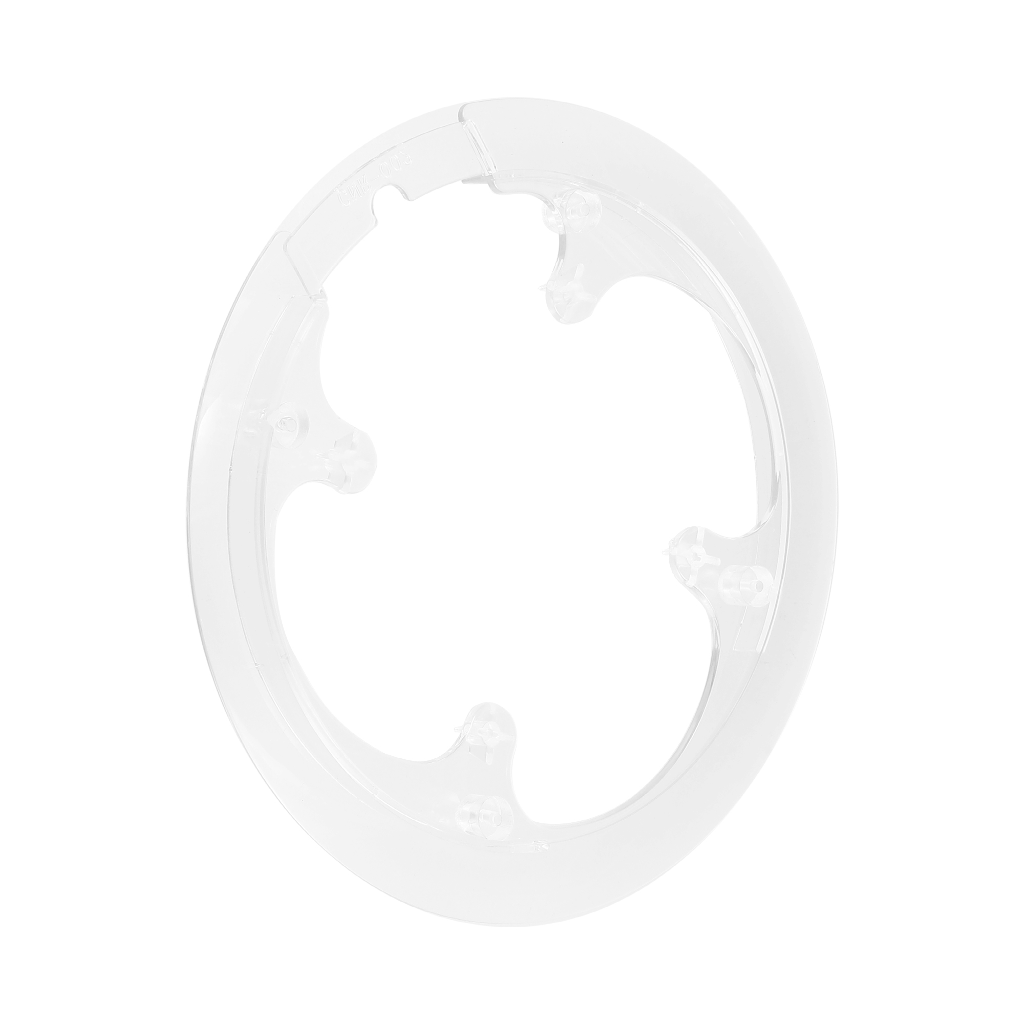 Unique Bargains 2 Pcs 42 44 Teeth 7.4cm 9.5-10.5cm Bicycle Bike Crankset Chain Wheel Cover Protection Chain Wheel Protective Cover Clear