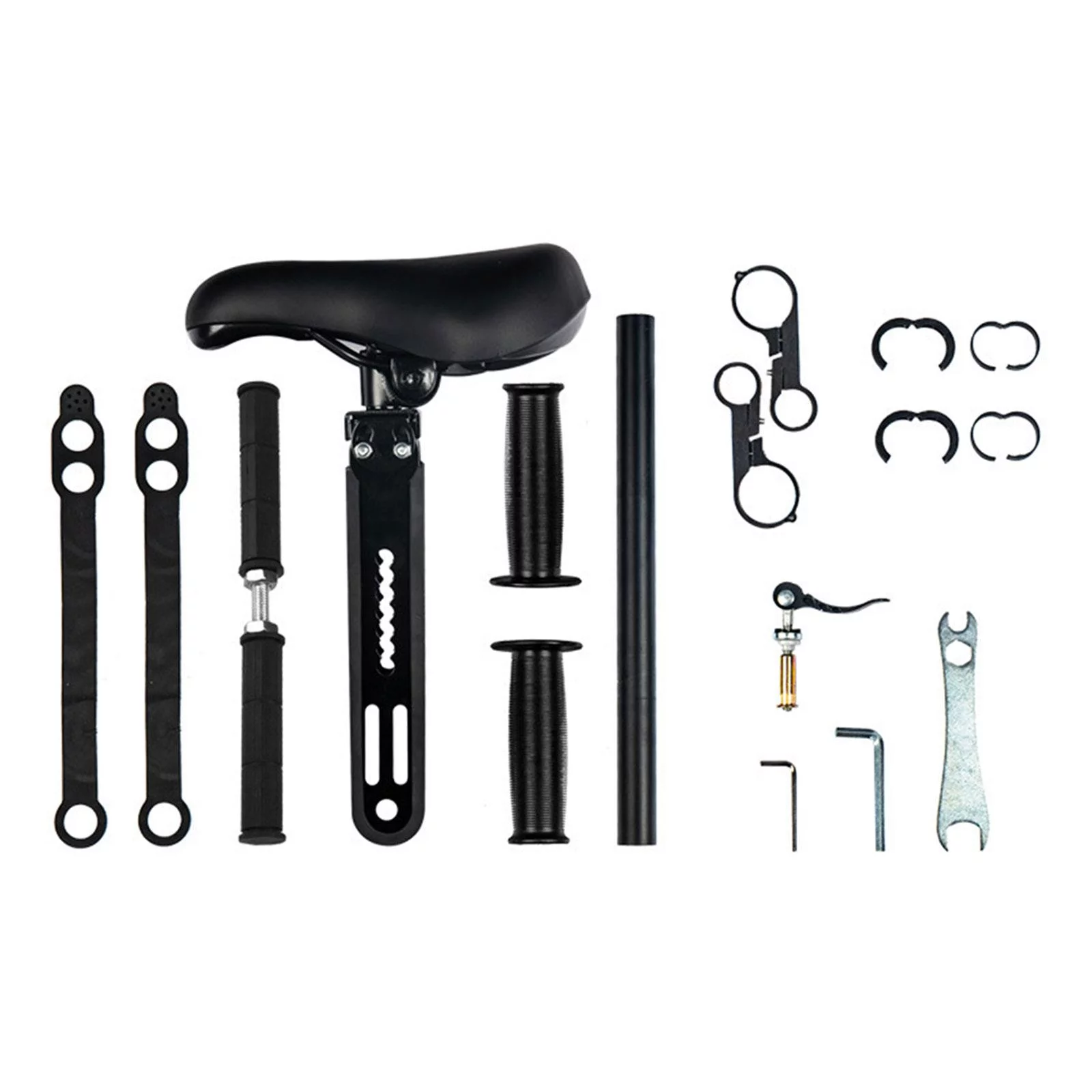 Kids Bike Saddle Parts Shock Absorption, Seat Padding Replacement Saddle for Cycling, Folding Bikes Road Bikes