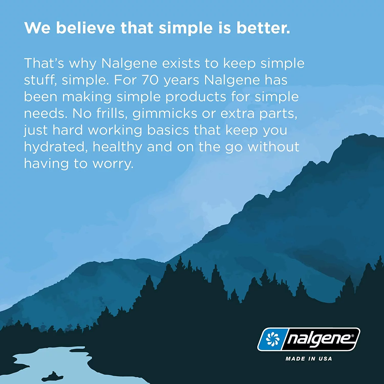 Nalgene BPA Free Tritan Wide Mouth Water Bottle, 32 Oz, Gray with Black Lid