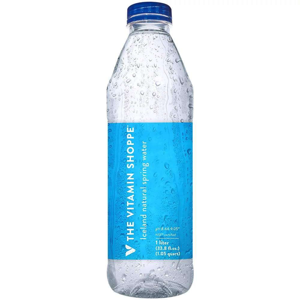 Iceland Natural Spring Water (15 Bottles / 1 Liter per bottle)