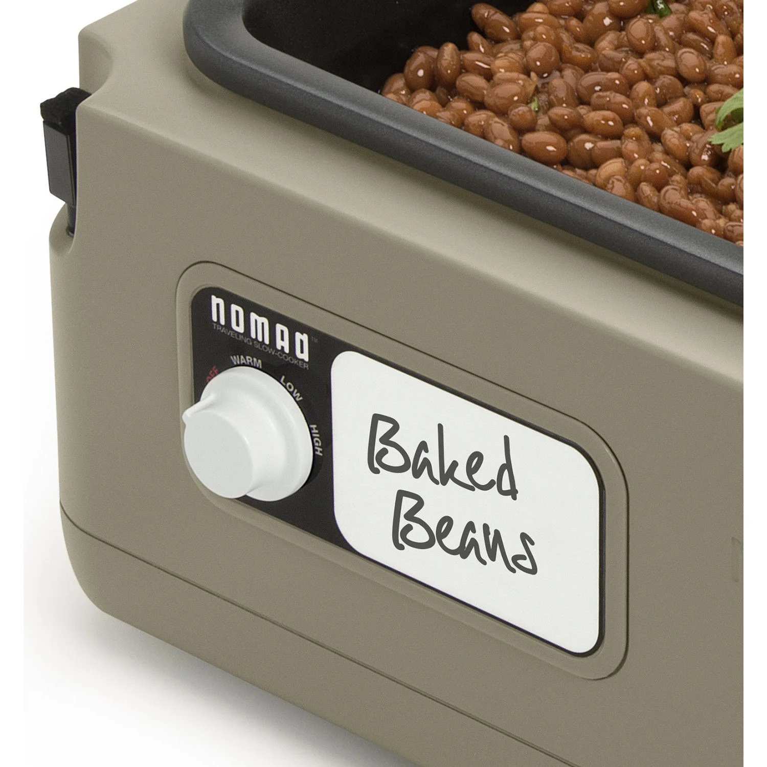 Presto NOMAD Traveling 8 Quart Slow Cooker, Rugged, Wide-Profile Picnic-Cooler S