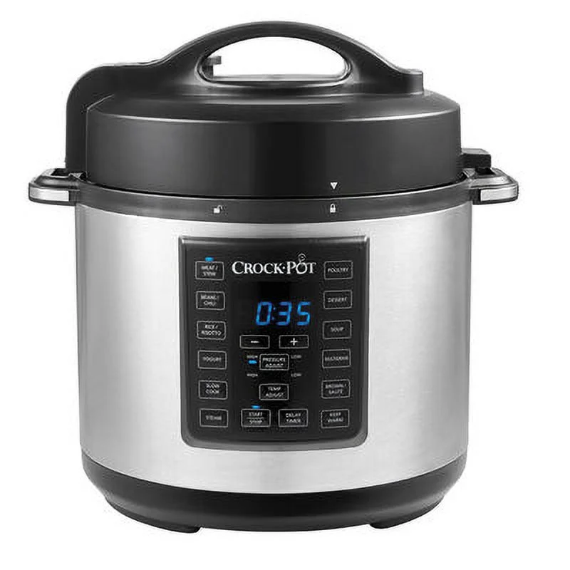 Crock-Pot 6-Quart 8-in-1 Multi-Use Express Crock Programmable Pressure (Used)