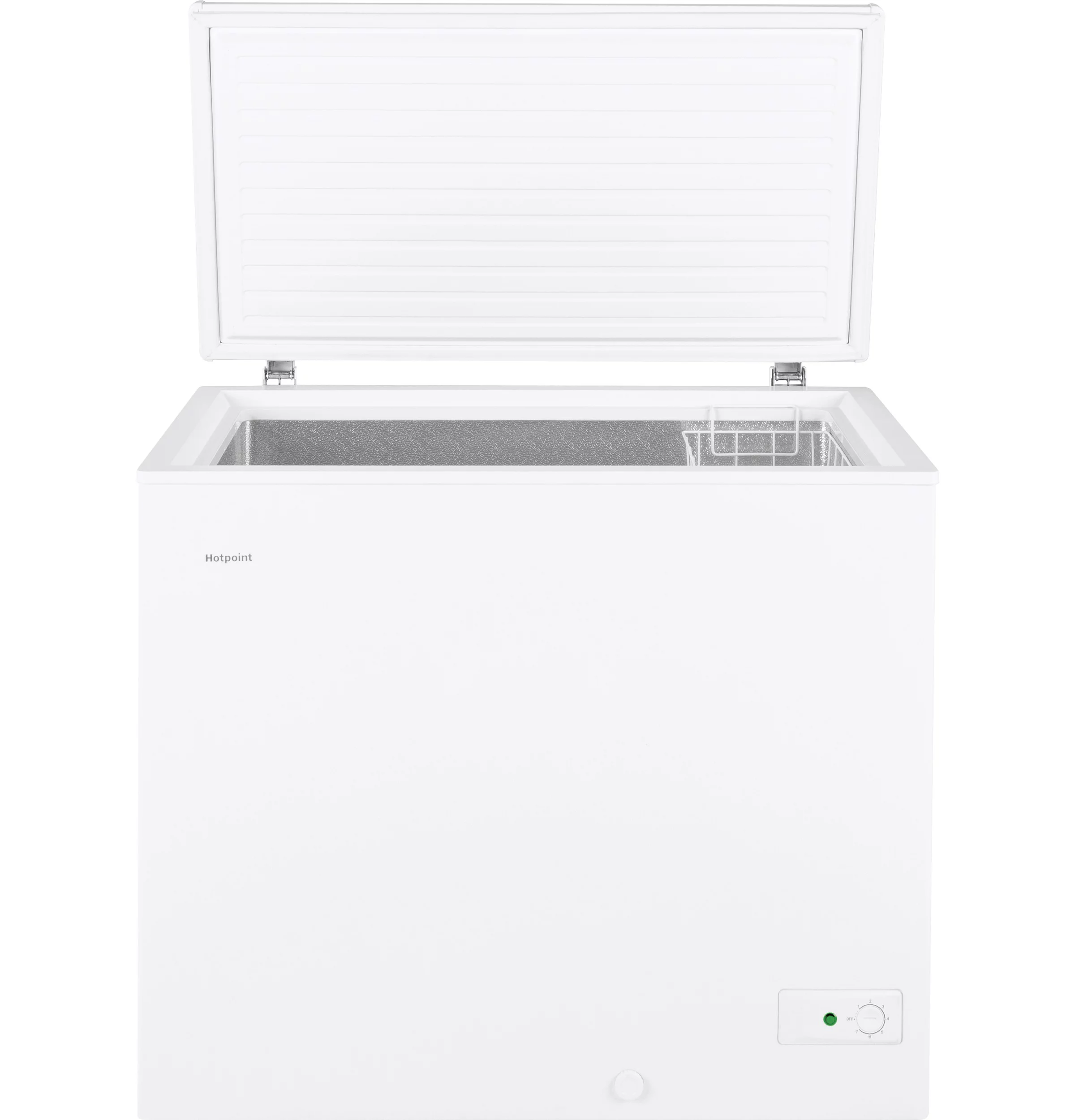 Hotpoint 7.1 Cu ft Manual Defrost Chest Freezer, HCM7SMWW, White