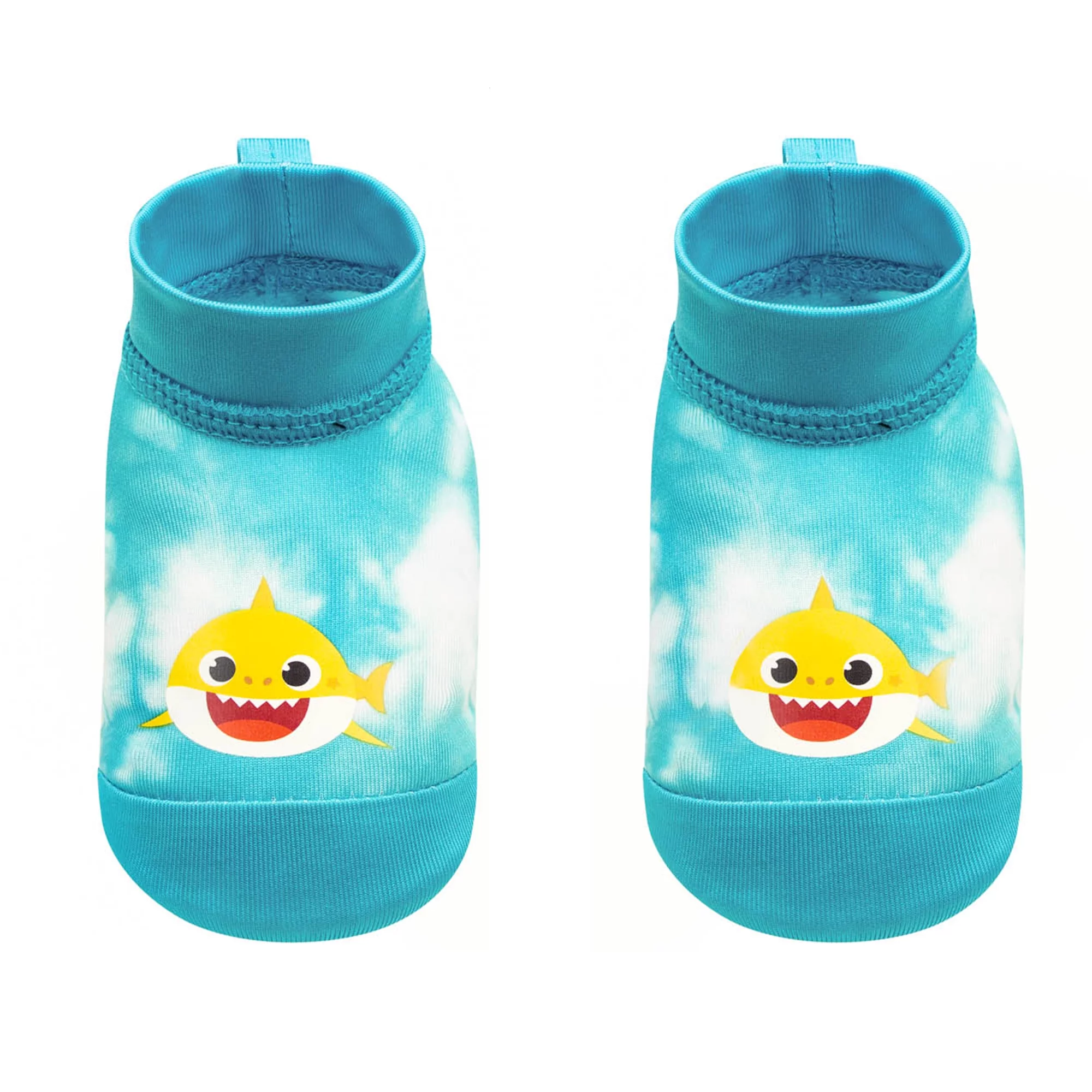 Nickelodeon Baby Shark Bucket Hat and Swim Booties Set, Sun Protection UPF 50+ - Age 0-12 Months