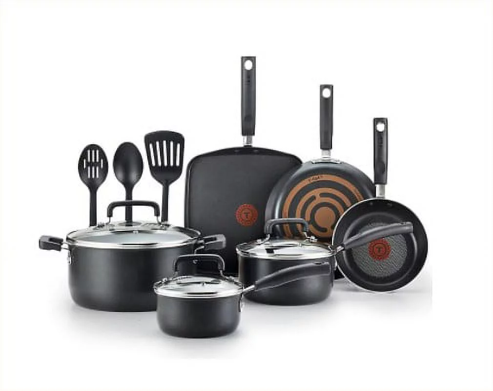 T-fal Signature Nonstick Aluminum 12-Piece Cookware Set