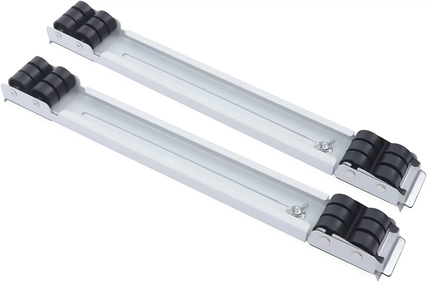 Miumaeov Adjustable Mini Fridge Stand Mobile Washing Machine Base Stand Non-Slip Mat