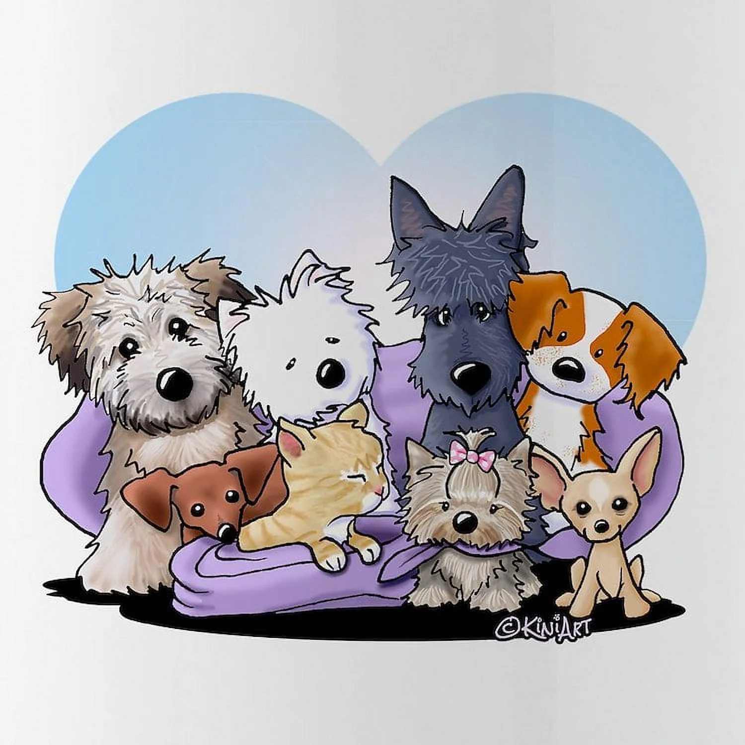 CafePress - The Littlest Souls Stainless Water Bottle 1 - Stainless Steel Water Bottle, Sports Bottle, 1.0L