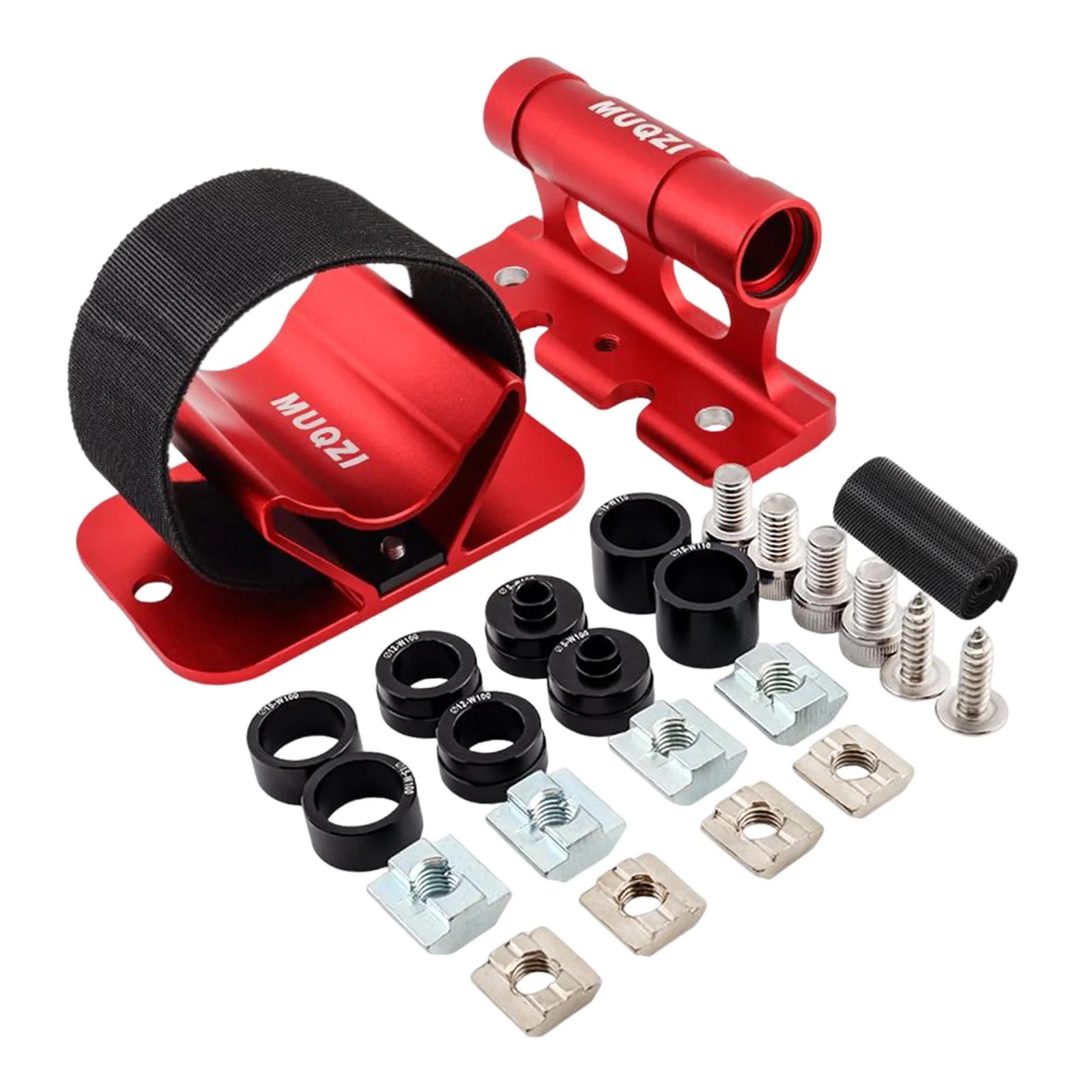 Bike Fork Mount Car Carrier Bike Stand Alloy Holder Accessories Holder Bracket Front Fork Fixed Clip Red