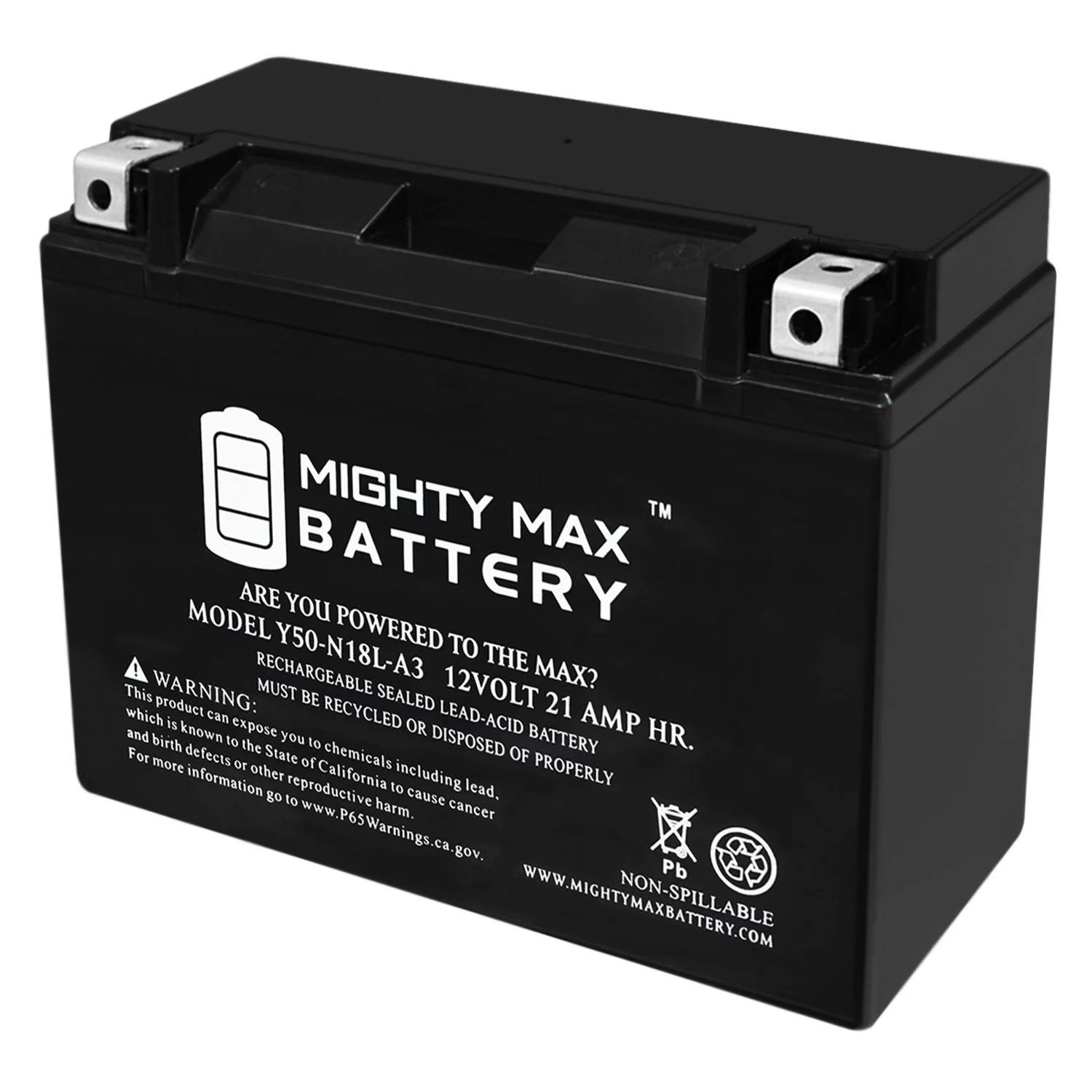 Y50-N18L-A3 Battery for Kawasaki 1200cc ZG1200 Voyager XII 1994