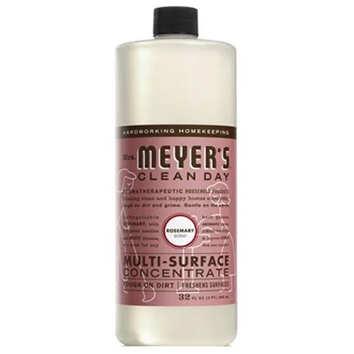Mrs. Meyers Clean Day Multi-Surface Cleaner Concentrate, Rosemary Scent, 32 Ounce Bottle