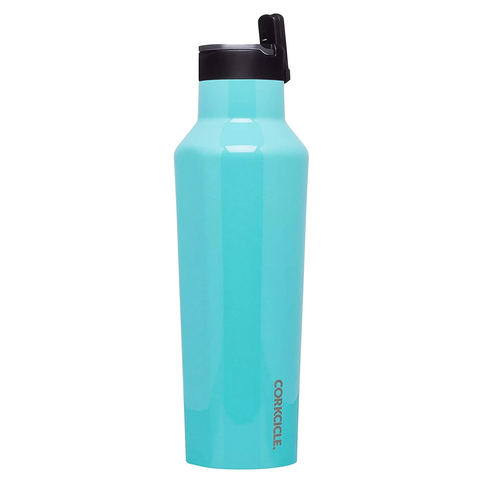 Corkcicle Classic 20 Oz Canteen Stainless Steel Water Bottle, Gloss Turquoise