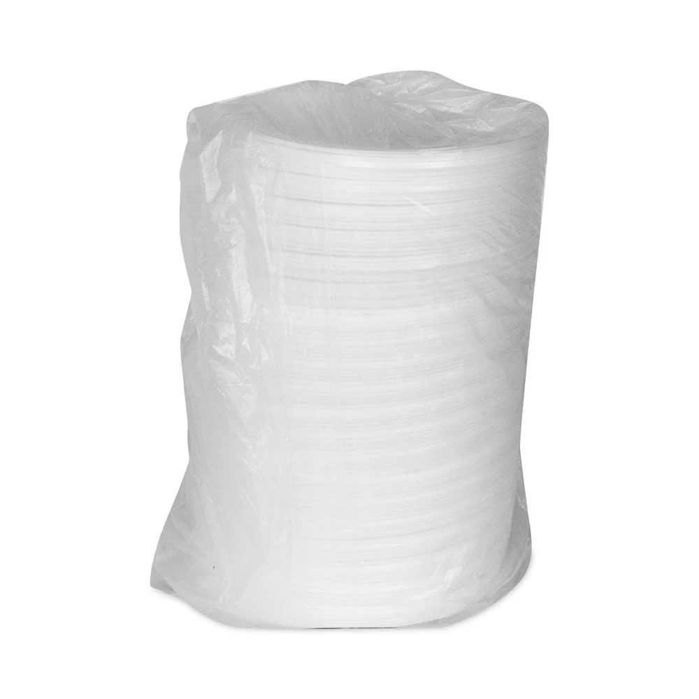 Pactiv Corp. YTH100070000 7 in. Diameter Unlaminated Foam Dinnerware Plate - White (900/Carton)