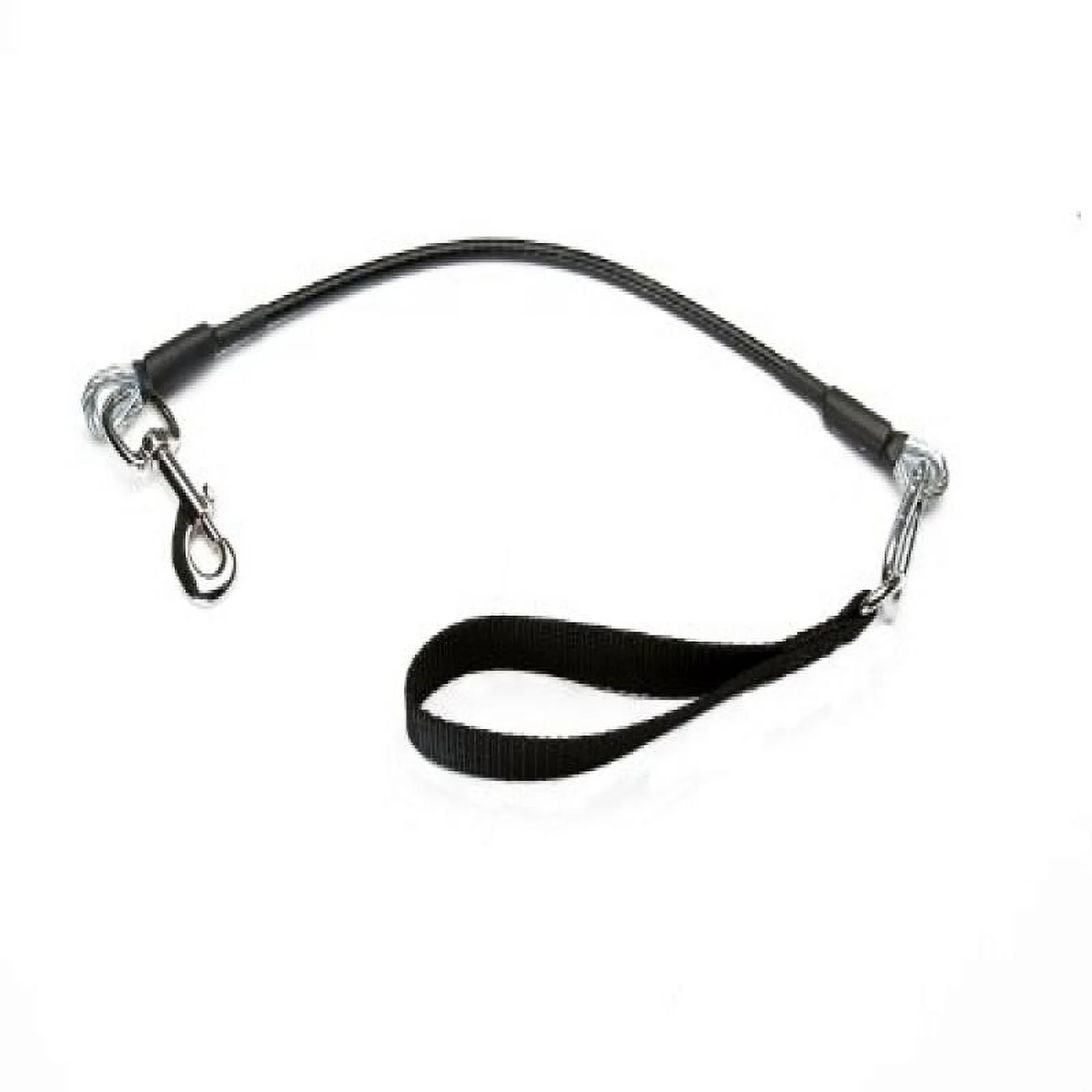 VirChewLy Indestructible Traffic Lead for Dogs, 30, Large, Black