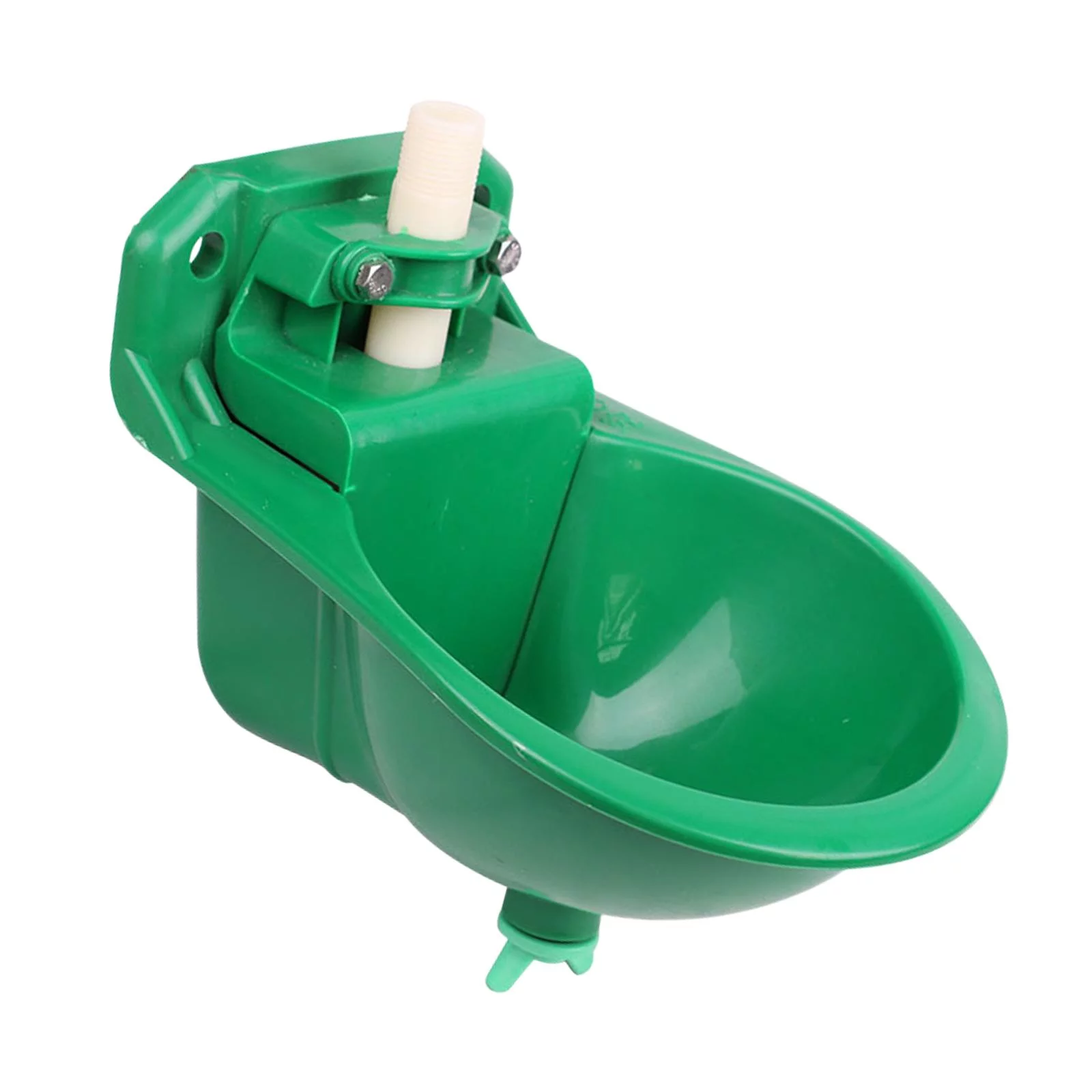 DOLITY Sheep Feeding Water Bowl Farm Animal Feeder Waterer for Calf Cow Piglet Green