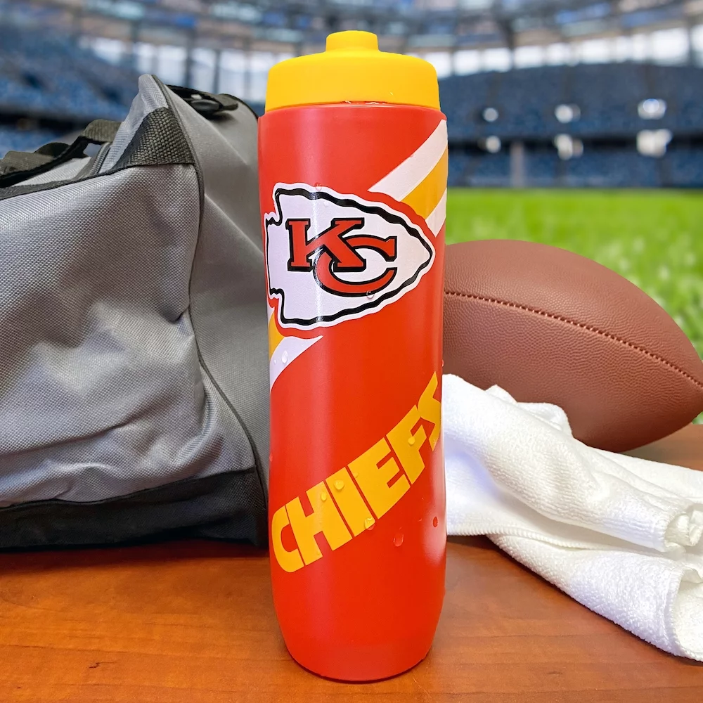 Kansas City Chiefs Squeezy Water Bottle