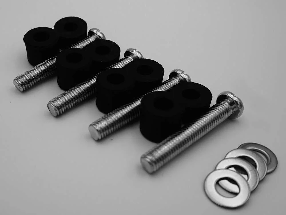 M8 Screws for Samsung TV M8x45mm TV Mounting Bolts Screws for Samsung TV with 25mm Long Spacers