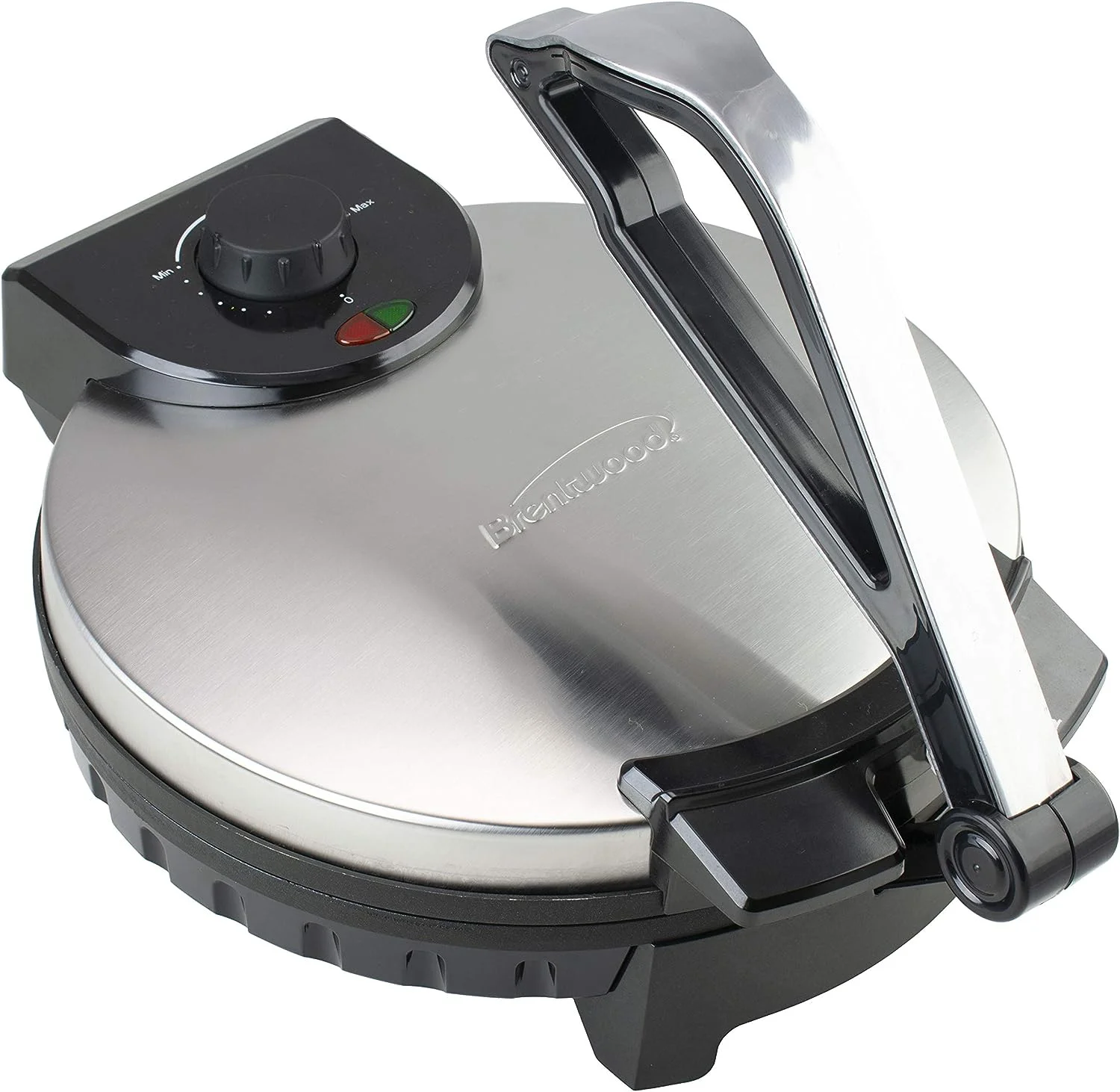 Stainless Steel Non-Stick Electric Tortilla Maker, 12-Inch