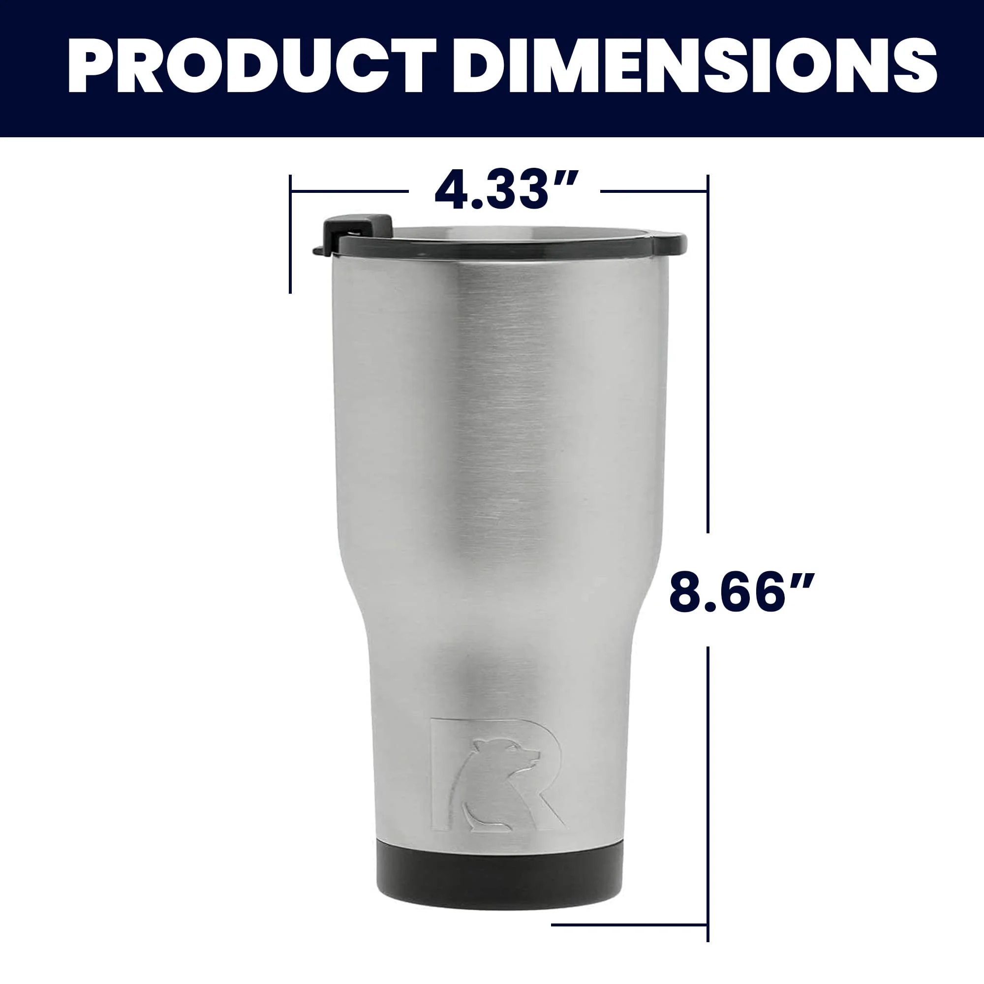 RTIC 30 oz Stainless Steel Tumbler