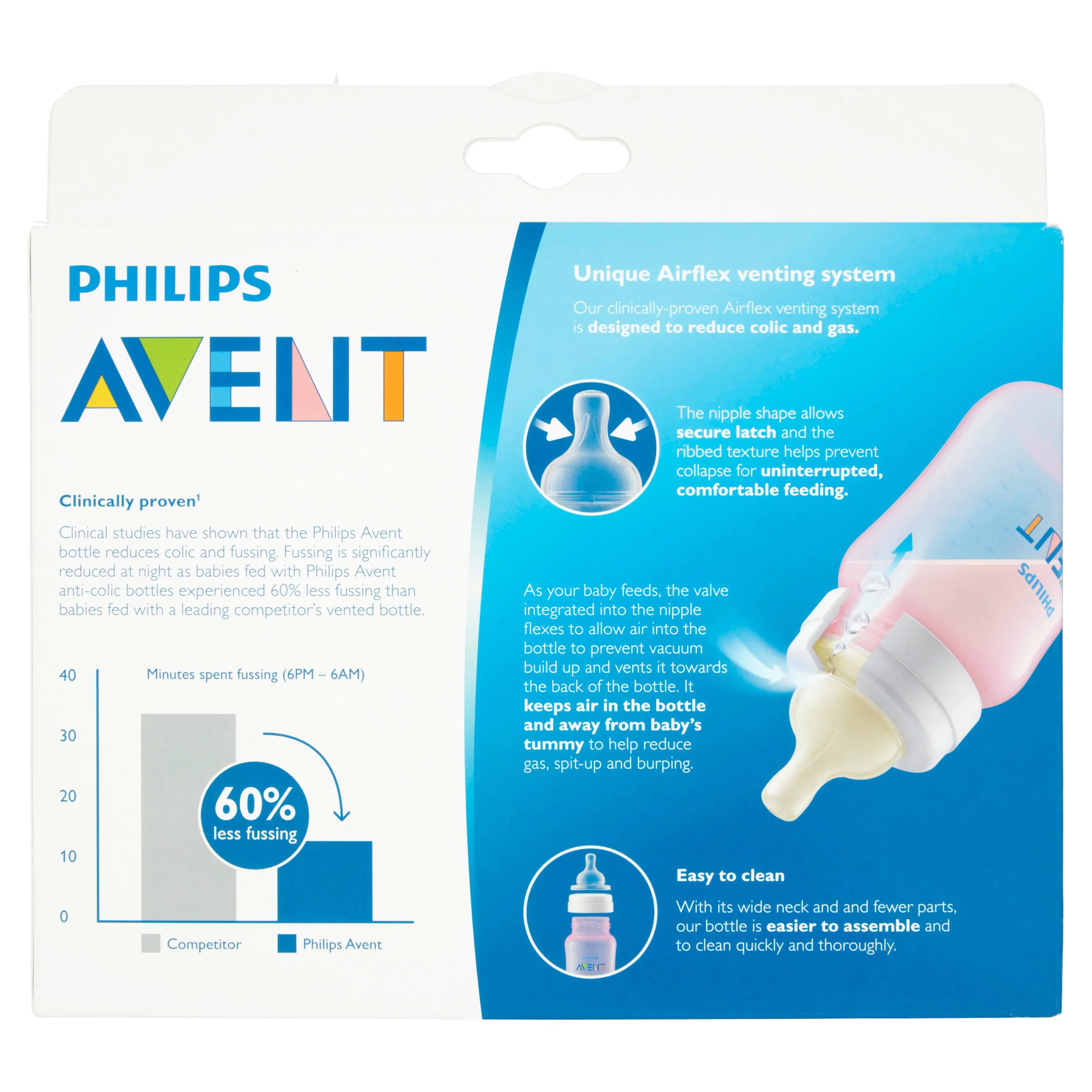 Philips Avent 9 oz Pink Edition Anti-Colic Wide-Neck Bottles 1m+, 3 count